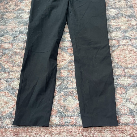 Women’s Theory Black Twill Skinny Legging Cropped Ankle Pant - Picture 5 of 11